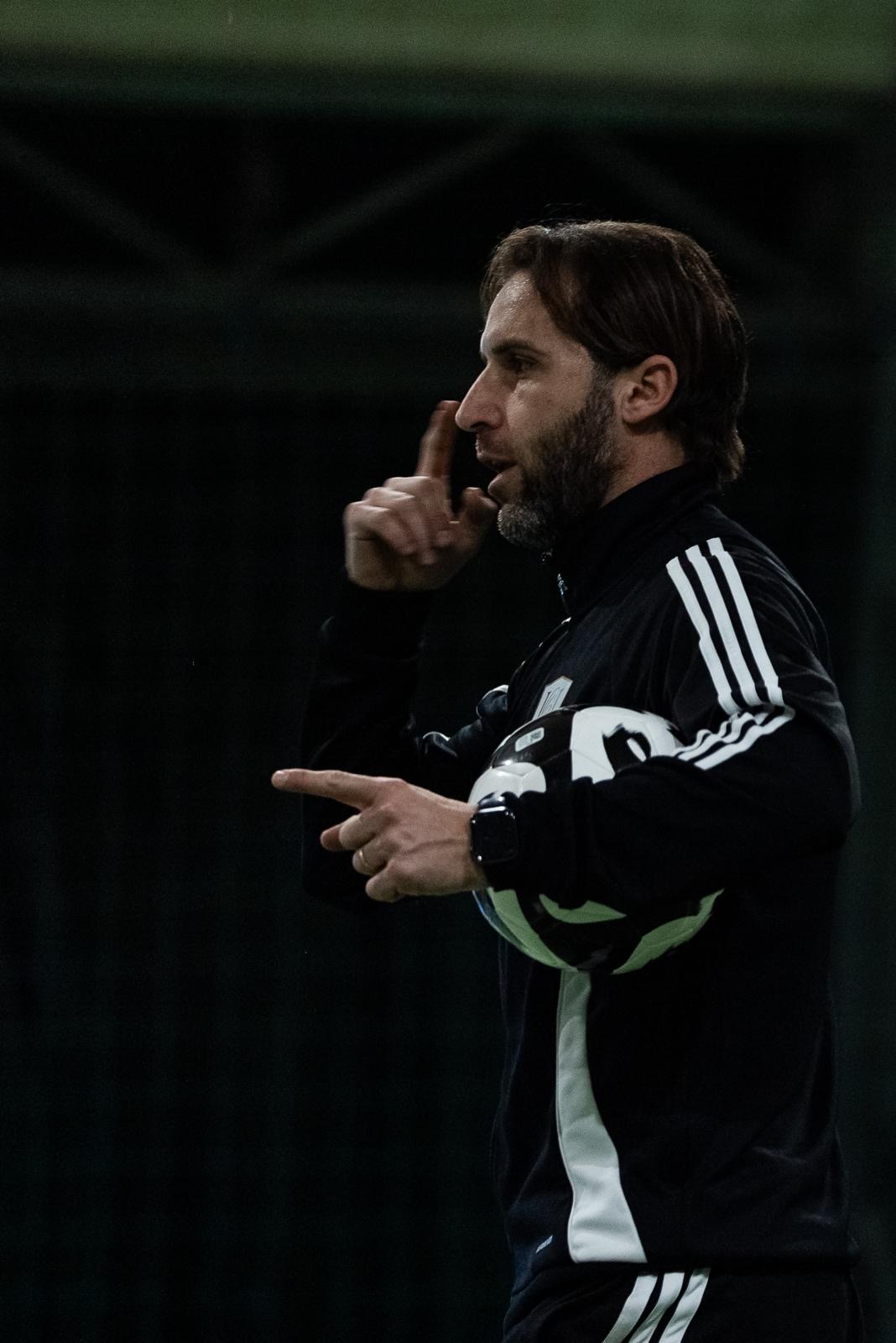 Gaetano Ungaro allenatore in campo
